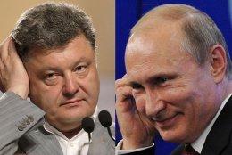 Путин провел телефонный разговор с Порошенко