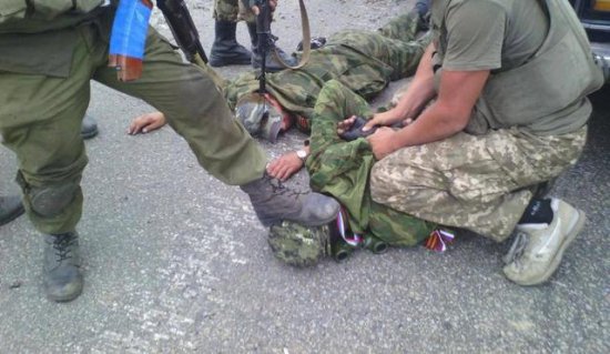 Бойцам батальона "Азов" удалось уничтожить ДРГ террористов (ФОТО)