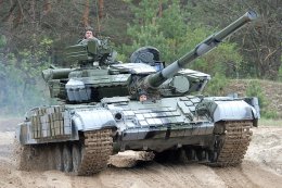 Подразделения Нацгвардии на Донбассе получили модернизированные танки