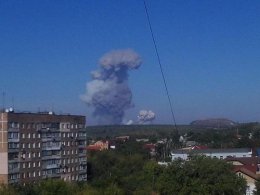 Уровень радиации из-за взрыва на химзаводе в Донецке не превышен