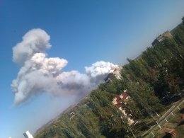 В Донецке взорвали химзавод