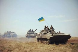 Украинские военные покинули город Дебальцево