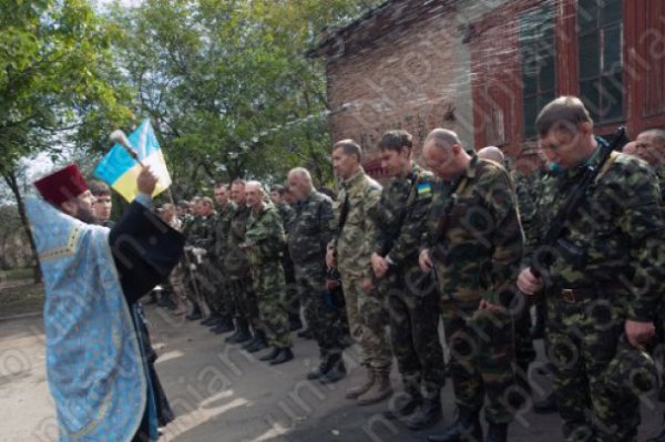 Бойцы 37-о батальона поклялись быть верными украинскому народу (ФОТО)