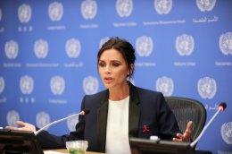 Виктория Бекхэм официально стала послом доброй воли ООН