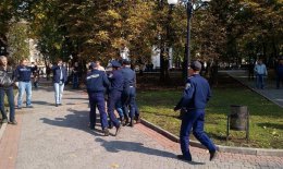 Часть активистов, задержанных за митинг в Харькове, отпустили