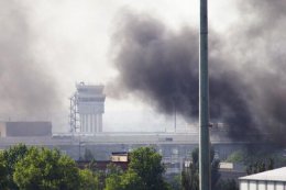 Террористы захватили первый этаж аэропорта Донецка, но были откинуты на исходные позиции