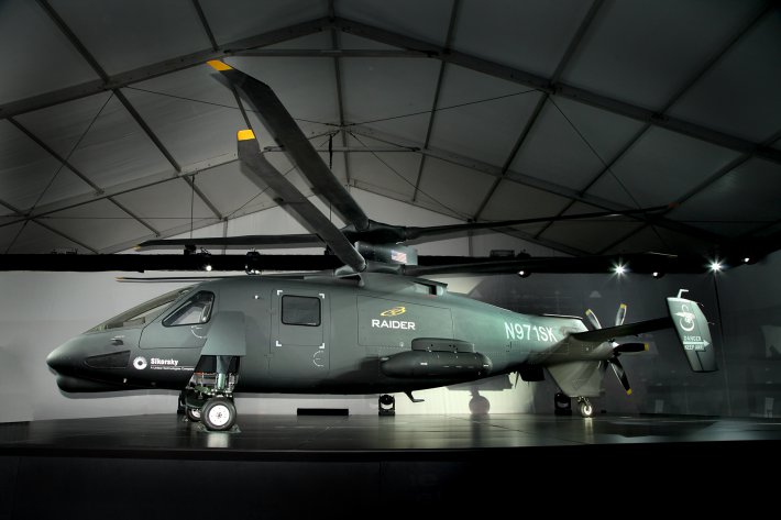 В США показали прототип скоростного многоцелевого вертолета S-97 Raider (ФОТО)