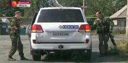 Наблюдатели ОБСЕ подвезли на своей машине пророссийских боевиков