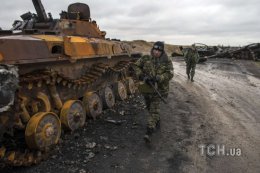 Возле Дебальцево украинские солдаты продолжают держать оборону