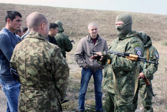 Воины батальона "Киев-1" передали полученный на Донбассе опыт новобранцам (ВИДЕО)