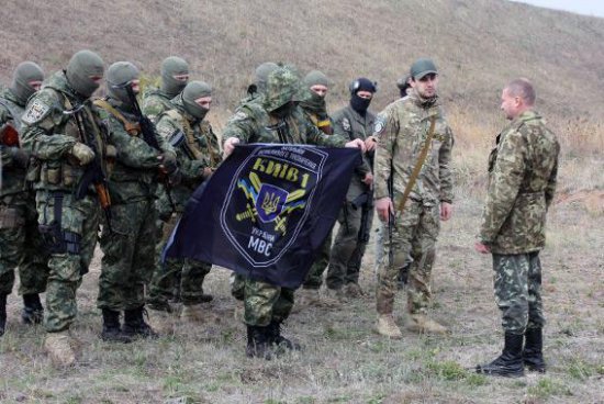 Воины батальона "Киев-1" передали полученный на Донбассе опыт новобранцам (ВИДЕО)