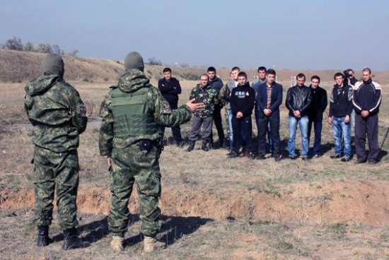 Воины батальона "Киев-1" передали полученный на Донбассе опыт новобранцам (ВИДЕО)