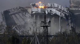 Атака на донецкий аэропорт. Российские командиры сливают своих солдат (ВИДЕО)