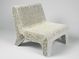 Кресло, напечатанное на 3D-принтере, может принимать форму тела (ФОТО)