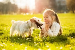 Общение с домашними животными способствует социальному воспитанию ребенка