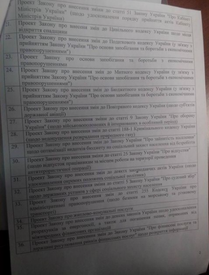 Основные отличия коалиционных соглашений Яценюка и Порошенко (ФОТО)