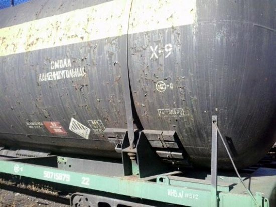 Вблизи Дебальцево боевики заминировали цистерны с горюче-смазочными материалами (ФОТО)