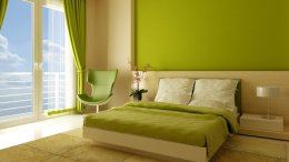 Неправильно подобранный цвет стен в спальне может сказаться на здоровье человека