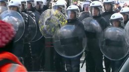 В Брюсселе произошли массовые беспорядки