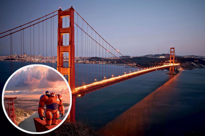 7 чудесных мест, которые попали в мультфильмы (ФОТО)