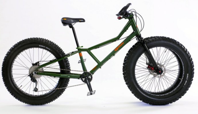 Трехколёсный велосипед-внедорожник - брутальный монстр для сложных дорог (ФОТО)