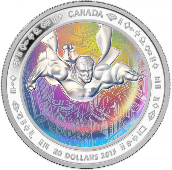 Новая серия монет с Суперменом выпущена в оборот в Канаде (ФОТО)