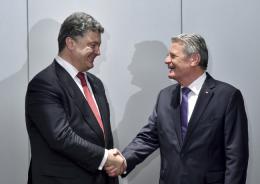 Порошенко и Гаук встретились в Братиславе, чтобы поговорить о Донбассе