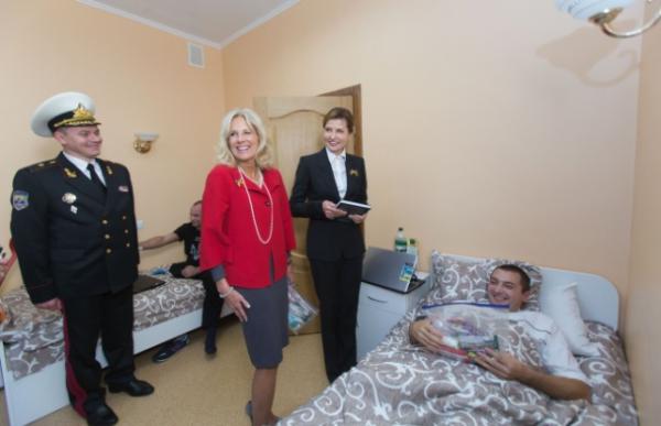 Марина Порошенко встретилась с женой вице-президента США Джилл Байден (ФОТО)