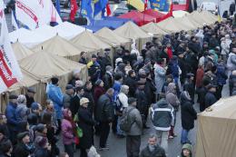 Как живется жителям Евромайдана