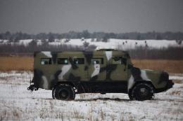 Украинский броневик КOZAK успешно прошел испытания