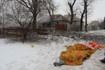 Террористы обстреляли Дебальцево, погиб 12-летний мальчик (ФОТО)