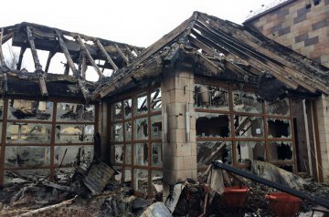 Пески превратились в руины (ФОТО)