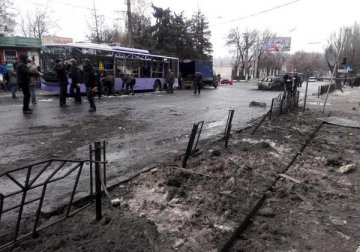 Жители Донецка все чаще становятся жертвами обстрелов на остановках