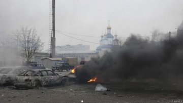 25 января объявлено в Украине Днем траура по погибшим в Мариуполе (ВИДЕО)