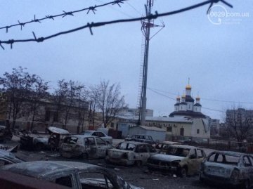 Мариуполь после обстрела