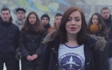 Украинские студенты записали видеообращение к студентам России (ВИДЕО)
