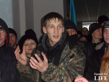 Штурм Криворожского облсовета (ФОТО)