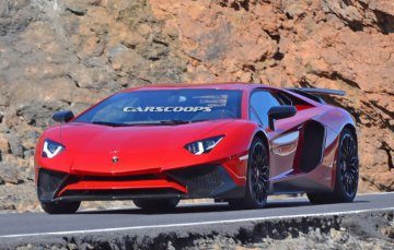 Засекли тестовый экземпляр Lamborghini Aventador SV