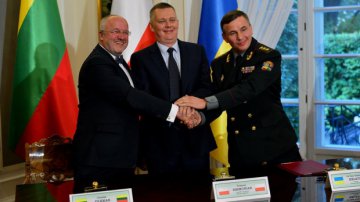 Украина, Польша и Литва создают совместную военную бригаду