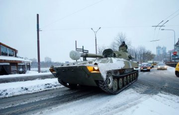 ОБСЕ зафиксировала передвижение техники боевиков в Луганске