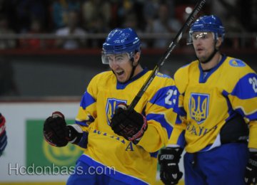 Сборная Украины по хоккею выиграла матч у команды Румынии