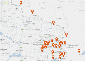 Британцы создали интерактивную карту перемещений армии РФ
