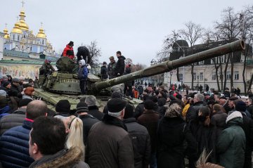 Киевлянам показали доказательства российской агрессии (ФОТО)