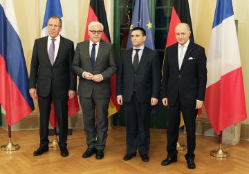 24 февраля состоится очередная встреча министров иностранных дел "нормандской четверки"