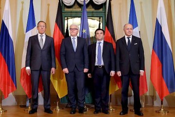 Во Франции проходит встреча "нормандской четверки" по Украине