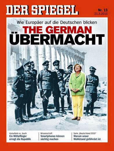 В Германии назревает скандал: на обложке журнала появилась Меркель с офицерами Третьего рейха (ФОТО)