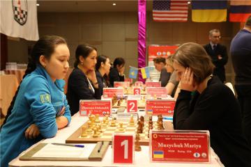 Первая победа украинок на ЧМ по шахматам