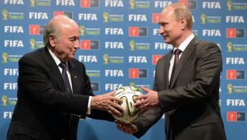 Глава ФИФА в очередной раз продемонстрировал свою любовь к России
