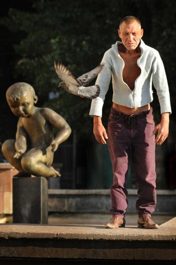 Во Львове живет самый модный бомж в мире (ФОТО)