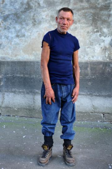 Во Львове живет самый модный бомж в мире (ФОТО)